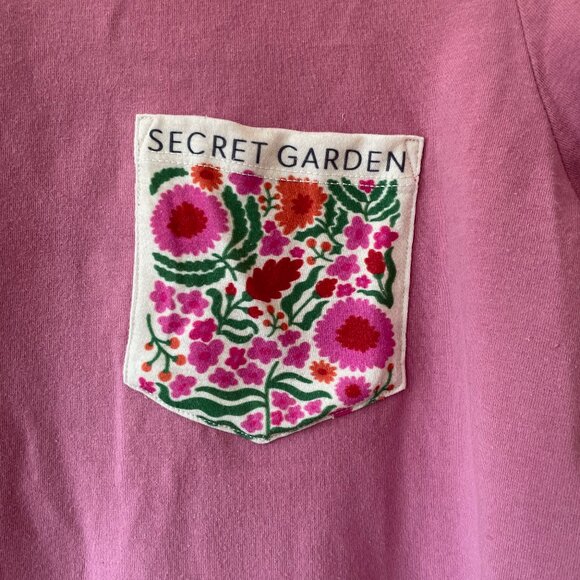 Tag Pink Cotton Secret Garden Tee - Picture 2 of 6
